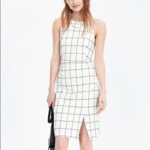 Banana Republic Windowpane Dress